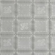 PVC Lace Runner, White Square- Width 50cm