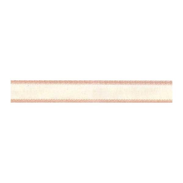 Sullivans Organza Satin Edge, Cream- 12mm