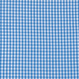 Poly Cotton Gingham 1/8in Fabric, Royal- Width 112cm