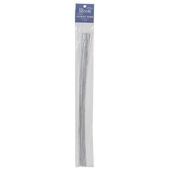 Lincraft Florist Wire 24g, White- 50pc