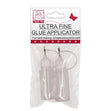 Paper Xtra Glue Applicator, Ultra Fine Tip with Silicone Caps- 2pk