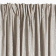 Scroll Pencil Pleat Curtain, 205cm Drop - Ivory