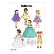 Butterick Pattern B6336 Retro Outfits for 18" Doll