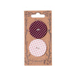 Carded Buttons, Fabric 2 Hole- 2pk