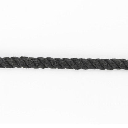 Birch Piping Cord, Black - Size 8