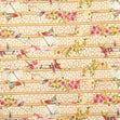 Homespun Oriental Fabric, Bamboo Wall- Width 112cm