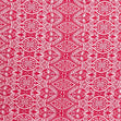 Creatives Rayon Fabric, Red Paisleys- Width 130cm
