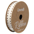 Cotton Ribbon, Stitches Metallic Copper- 15mm x 3m