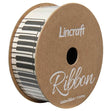 Cotton Ribbon, Keyboard Black- 25mm x 3m