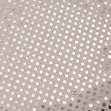 Party Sequins 3mm Fabric, Silver- Width 112cm