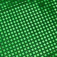 Party Sequins 6mm Fabric, Emerald- Width 112cm
