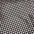 Party Sequins 6mm Fabric, Silver/Black- Width 112cm