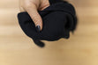 Ribbing Fabric, Black- Width 80cm