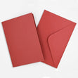 Sullivans Card and Envelope, Pearlized Red- 4pk