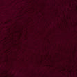Faux Fur Fabric, Burgundy - Width 75cm