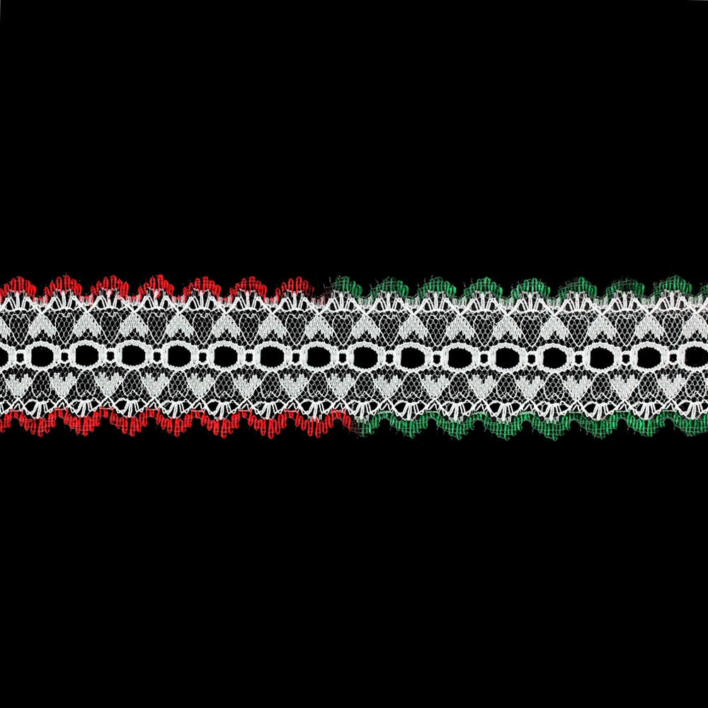 Sullivans Lace Eyelet Picot, Christmas- 38 mm