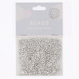 Sullivans Glass Seed Bead, 25g Silver- 1.8 mm