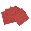 Makr 6x6 inch Glitter Cardstock, XMAS Red- 6pk