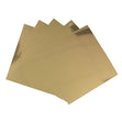 Makr 6x6 inch Foil Mirrorboard Cardstock, Gold- 10pk