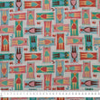 Summer Prints Cotton Fabric, Sunbakers- Width 112cm