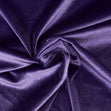 Stretch Velvet Fabric, Purple- 150cm