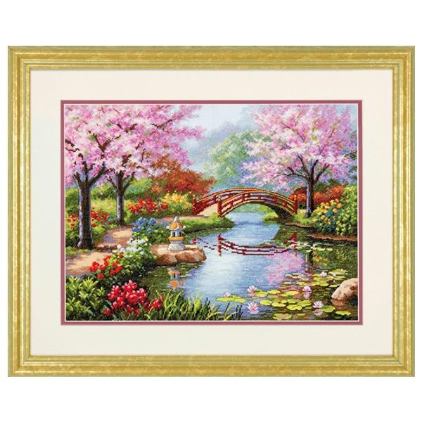 Dimensions Kit, Japanese Garden- 16x12in