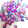 Arbee Glass Beads, Blue/Purple Mix- 25g