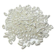 Arbee Rice Beads, White- 7mm