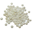 Arbee Round Beads, White- 25g