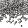 Arbee Round Beads, Silver- 4mm