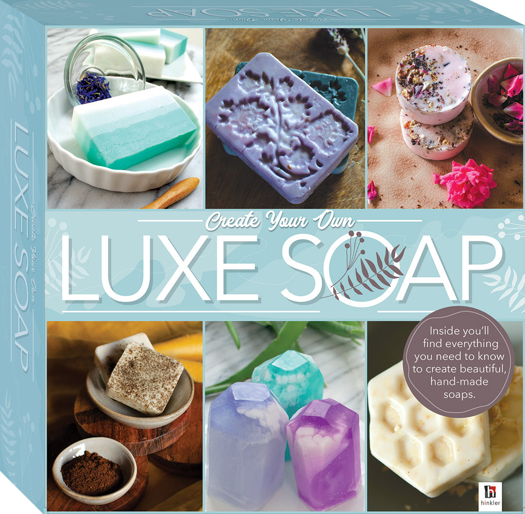 Create Your Own Luxe Soap Kit Box Set Lincraft New Zealand