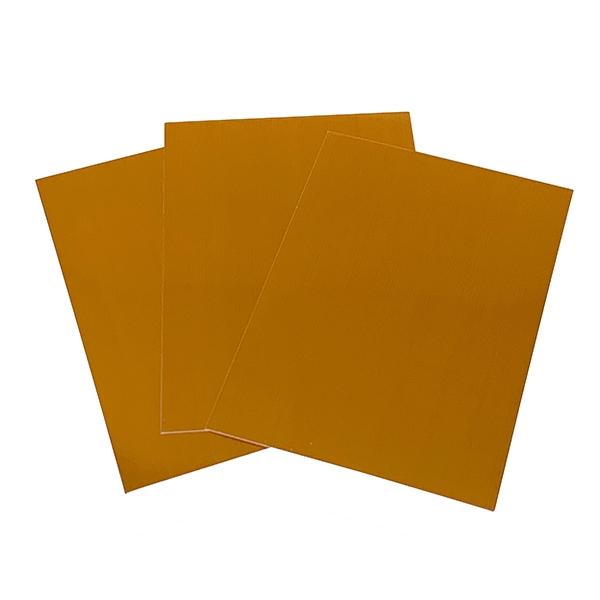 Makr Cardstock A5 Specialty Pack with Adhesive, Copper- 5pk