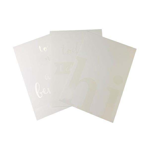 Makr Cardstock A5 Specialty Pack, Resist Card- 5pk