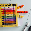 JGD Maori Crayons, 10pk