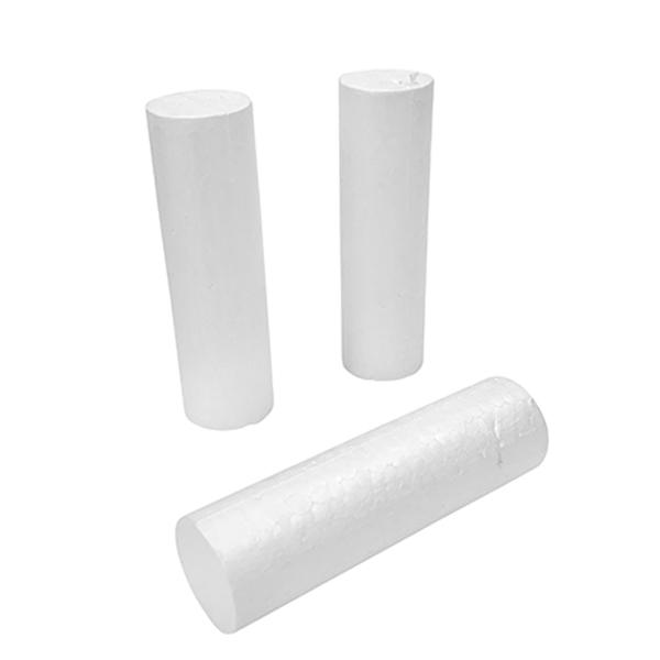 Makr Polyfoam Cylinders, 10cm- 10pk