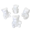 Makr Polyfoam Small Bears, 7.4x 4.6 x 4.3cm- 20pk
