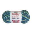 Makr Baby Soft Print Yarn 8ply, Blue Mix- 100g Acrylic Nylon Blend Yarn