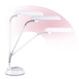 Ottlite Lamp Refresh Flexarm Plus Table, White