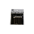 Festv Bridal Hair Pins, Pearl- 6pk