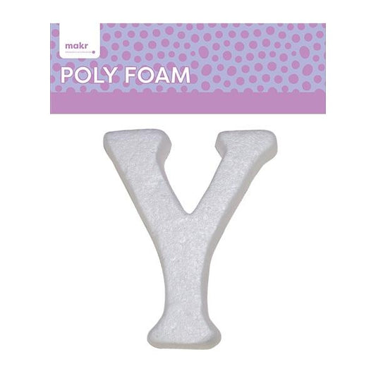 Makr Polyfoam, Uppercase Y- White