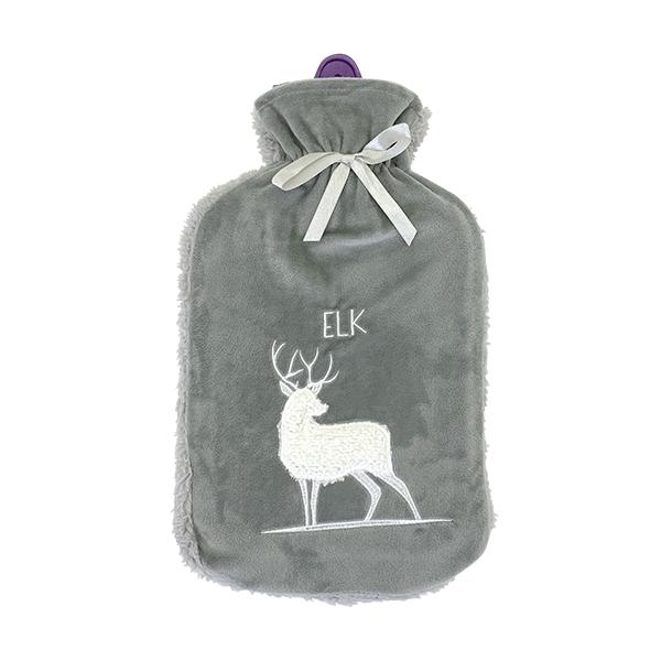 Formr Hot Water Bottle with Cover, Elk- 2L