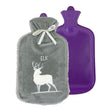 Formr Hot Water Bottle with Cover, Elk- 2L