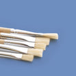 Makr Hog Bristle Brush Set, Size 4,6,8,10,14- 5pk