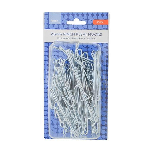 Slip-in Drapery Pins for Pinch Pleat Draperies - 4 Prong Long Nec