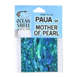 Ocean Shell Genuine Paua Shell Veneer w/ Self-Adhesive Back, Blue Sapphire- 50x50mm
