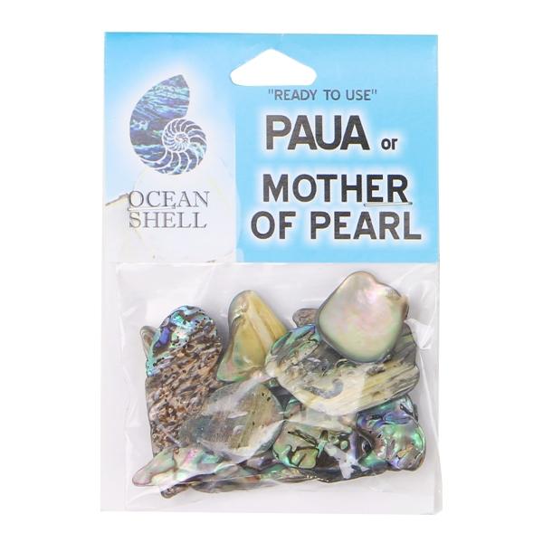 Ocean Shell Paua Shell Mixed Pieces- 15g