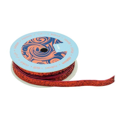 Makr Ribbon, Red Metallic- 9mmx9.1m