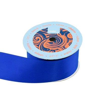 Makr Ribbon, Cobalt Satin- 38mmx3.6m