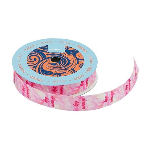 Makr Ribbon, Dream Big Satin- 16mmx4.5m