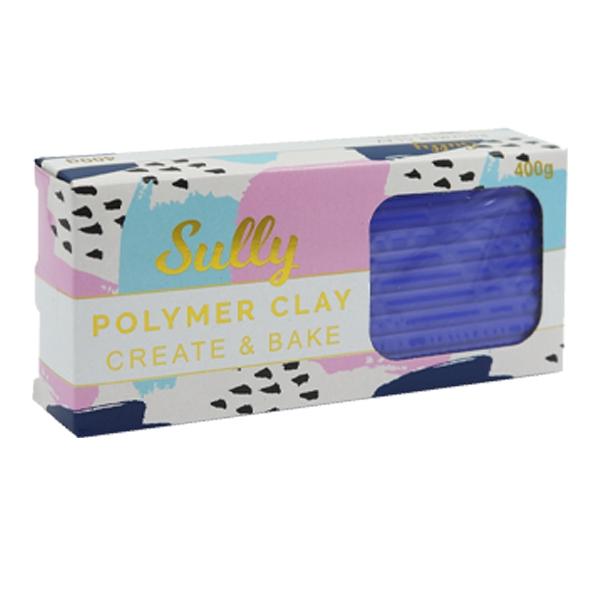 Sully Polymer Clay, Mid Blue- 400g